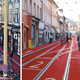 Illustration for article titled Get Outta the Way! Citys Streets Converted to Running Track